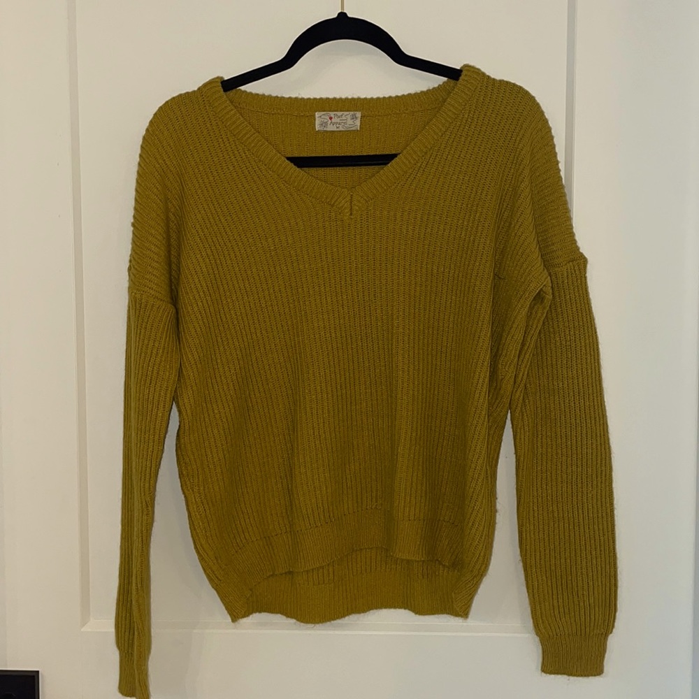 Golden Knit Sweater